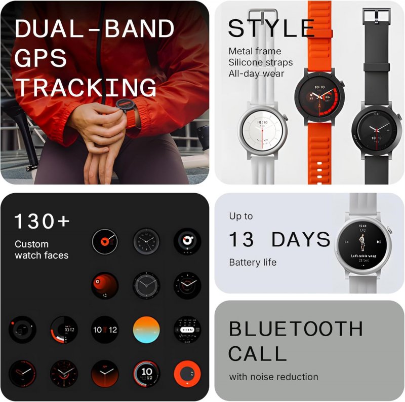 Lo smartwatch CMF Watch 3 Pro ha diverse funzioni Lo smartwatch CMF Watch 3 Pro ha diverse funzioni