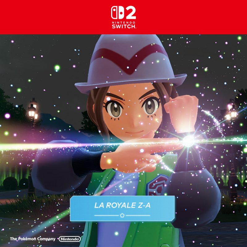 Uno dei personaggi di Leggende Pokémon: Z-A Uno dei personaggi di Leggende Pokémon: Z-A
