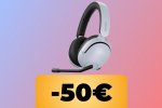 Le cuffie Sony INZONE H5 sono al prezzo minimo storico su Amazon: perfette per PC e PS5 - Notizia