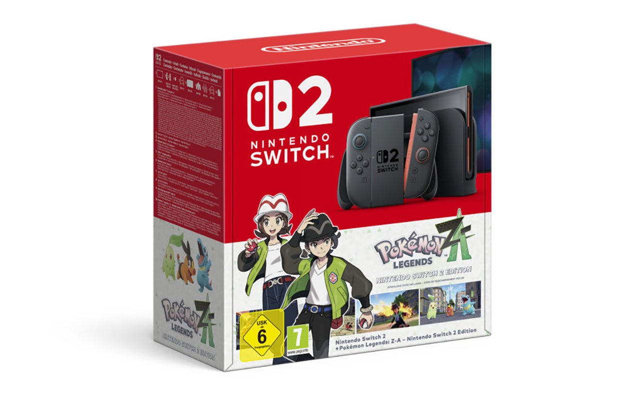 Il bundle tra Nintendo Switch 2 e Leggende Pokémon Z-A