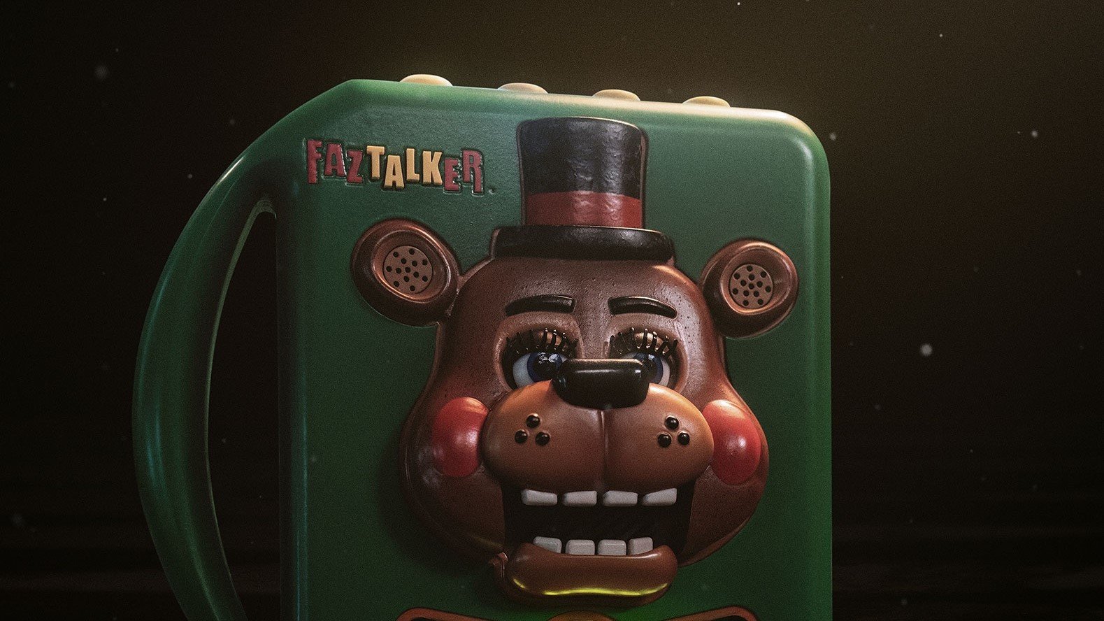 Il volto di Freddy su un walkie talkie in Five Nights at Freddy's 2