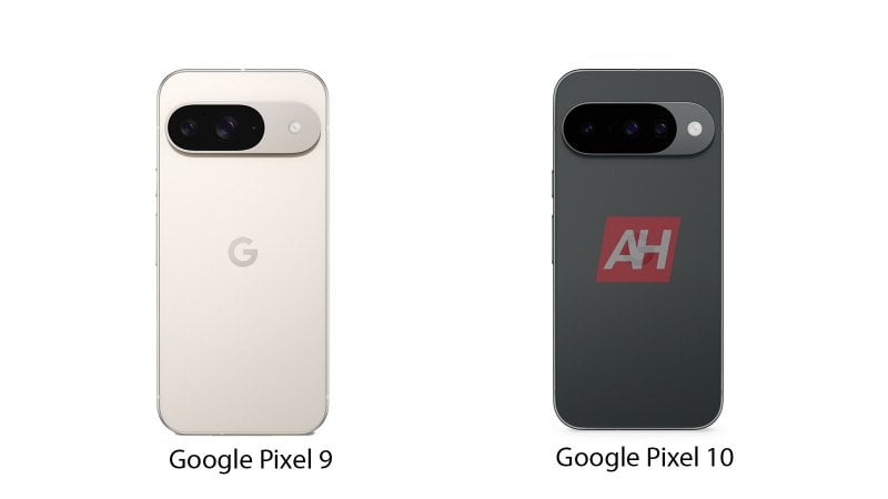 Pixel 9 e Pixel 10 (Fonte: Android Headlines) Pixel 9 e Pixel 10 (Fonte: Android Headlines)