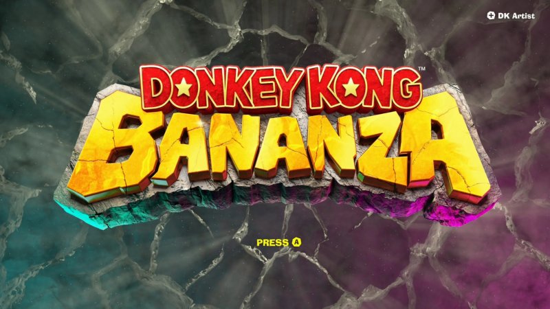 A DK Artist si accede premendo '+' dallo schermo del titolo di Donkey Kong Bananza A DK Artist si accede premendo '+' dallo schermo del titolo di Donkey Kong Bananza