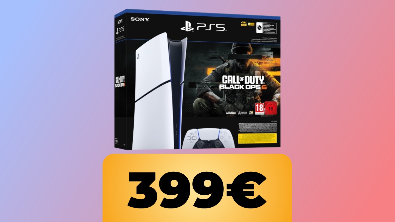 Bundle PS5 Digital con Call of Duty: Black Ops 6