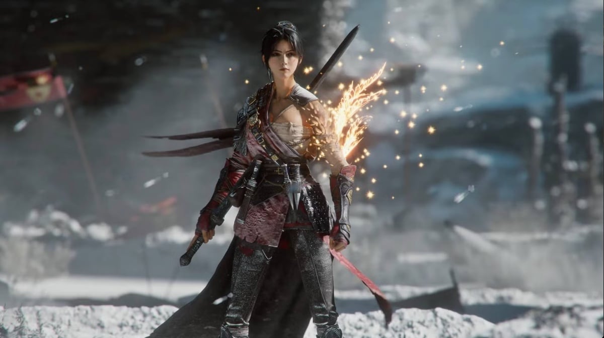 La protagonista di Wuchang: Fallen Feathers
