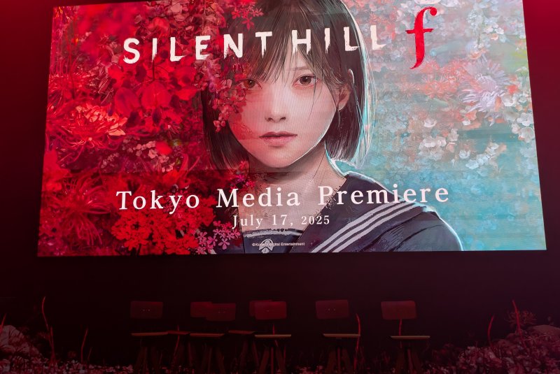 Tutto l'allestimento dell'evento era molto curato e richiamava l'ambientazione di Silent Hill f