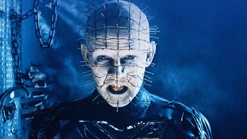 Pinhead nel primo film di Hellraiser