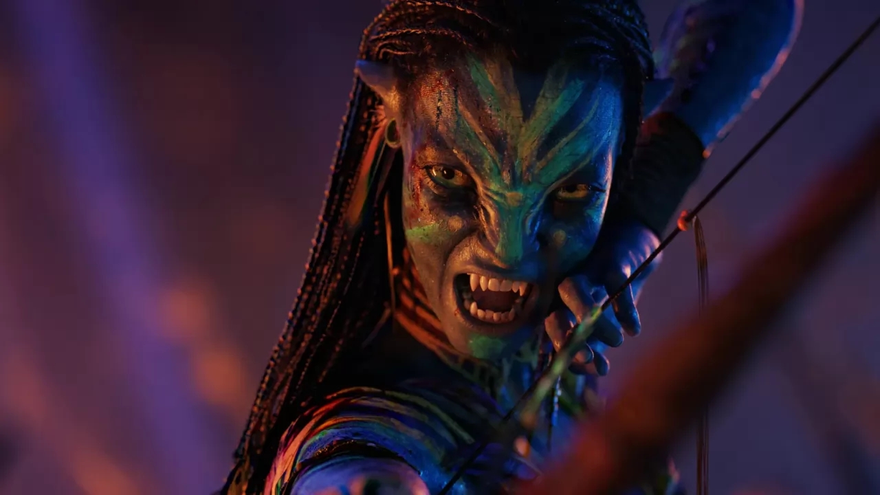 Un Na'vi di Avatar: Fuoco e Cenere