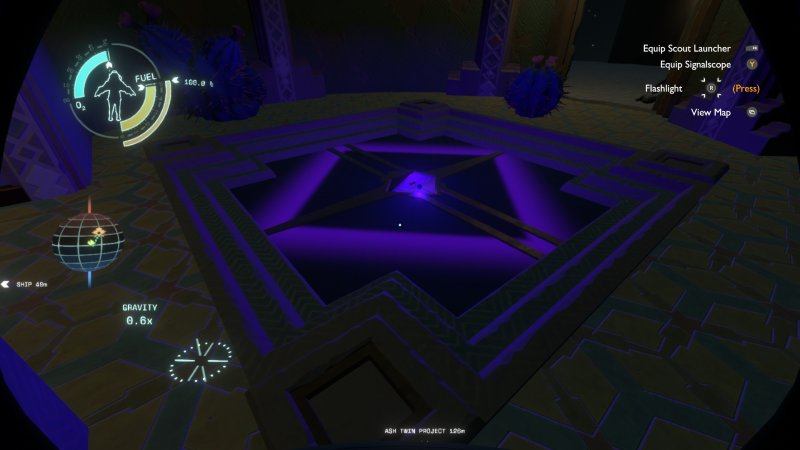 In Outer Wilds capita con grande frequenza di camminare sopra superfici o dentro edifici senza rendersi conto che si tratta di meccanismi dotati di specifiche destinazioni e funzionamenti, impossibili da utilizzare per chi non li riconosce come tali In Outer Wilds capita con grande frequenza di camminare sopra superfici o dentro edifici senza rendersi conto che si tratta di meccanismi dotati di specifiche destinazioni e funzionamenti, impossibili da utilizzare per chi non li riconosce come tali