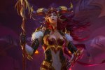 Il cosplay di Alexstrasza da World of Warcraft firmato toriealis ha il fuoco nelle vene - Notizia
