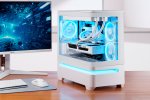 ASUS presenta il piccolo Prime AP202: un case microATX con vetro panoramico curvo e raffreddamento ottimizzato - Notizia