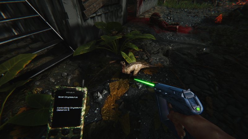 Per controllare i dinosauri, dovrete avvicinarvi molto. Poco male con creature di questa stazza, molto più complesso con un Triceratopo