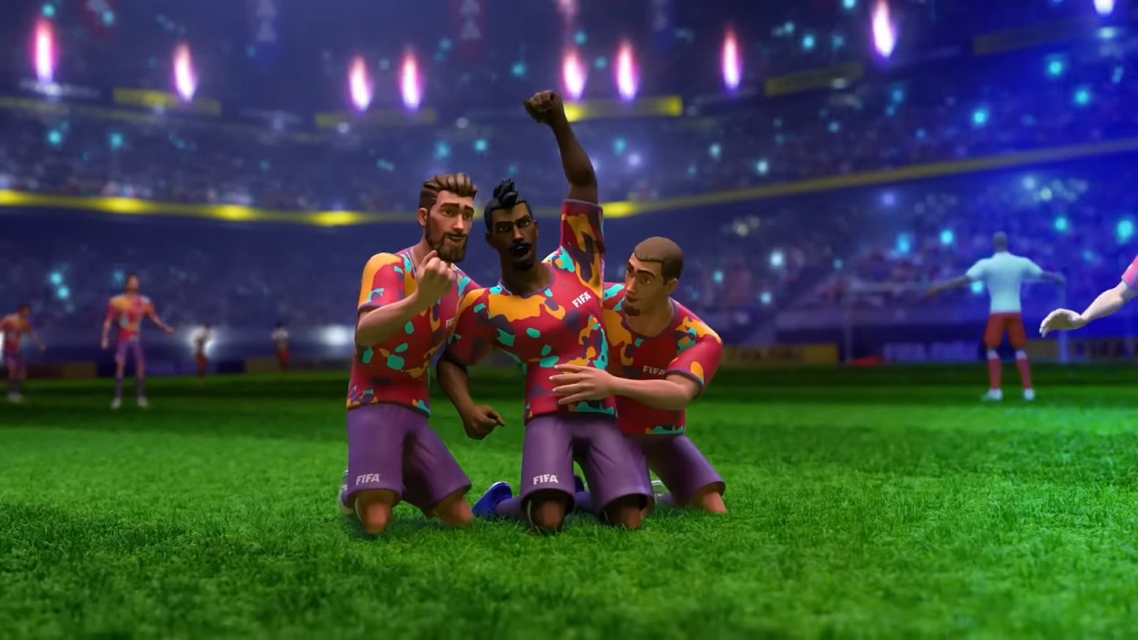 Un'esultanza di FIFA Rivals