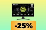 Il monitor MSI MAG FHD 1920x1080 da 27' è al minimo storico su Amazon - Notizia