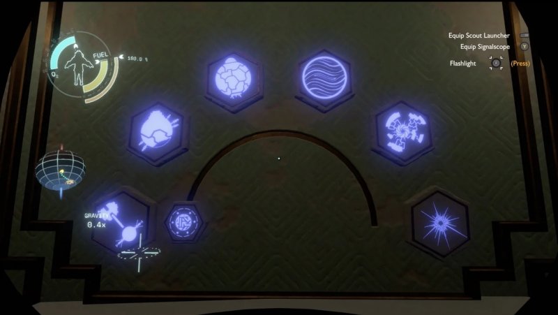 I meccanismi e i cancelli di progressione presenti in Outer Wilds non richiedono quasi mai oggetti o chiavi, ma non possono essere capiti da chi non sa cosa sta guardando e come forzare determinati eventi I meccanismi e i cancelli di progressione presenti in Outer Wilds non richiedono quasi mai oggetti o chiavi, ma non possono essere capiti da chi non sa cosa sta guardando e come forzare determinati eventi