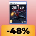 Spider-Man Miles Morales è quasi tornato al suo minimo storico, maxi offerta su Amazon