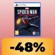 Spider-Man Miles Morales è quasi tornato al suo minimo storico, maxi offerta su Amazon
