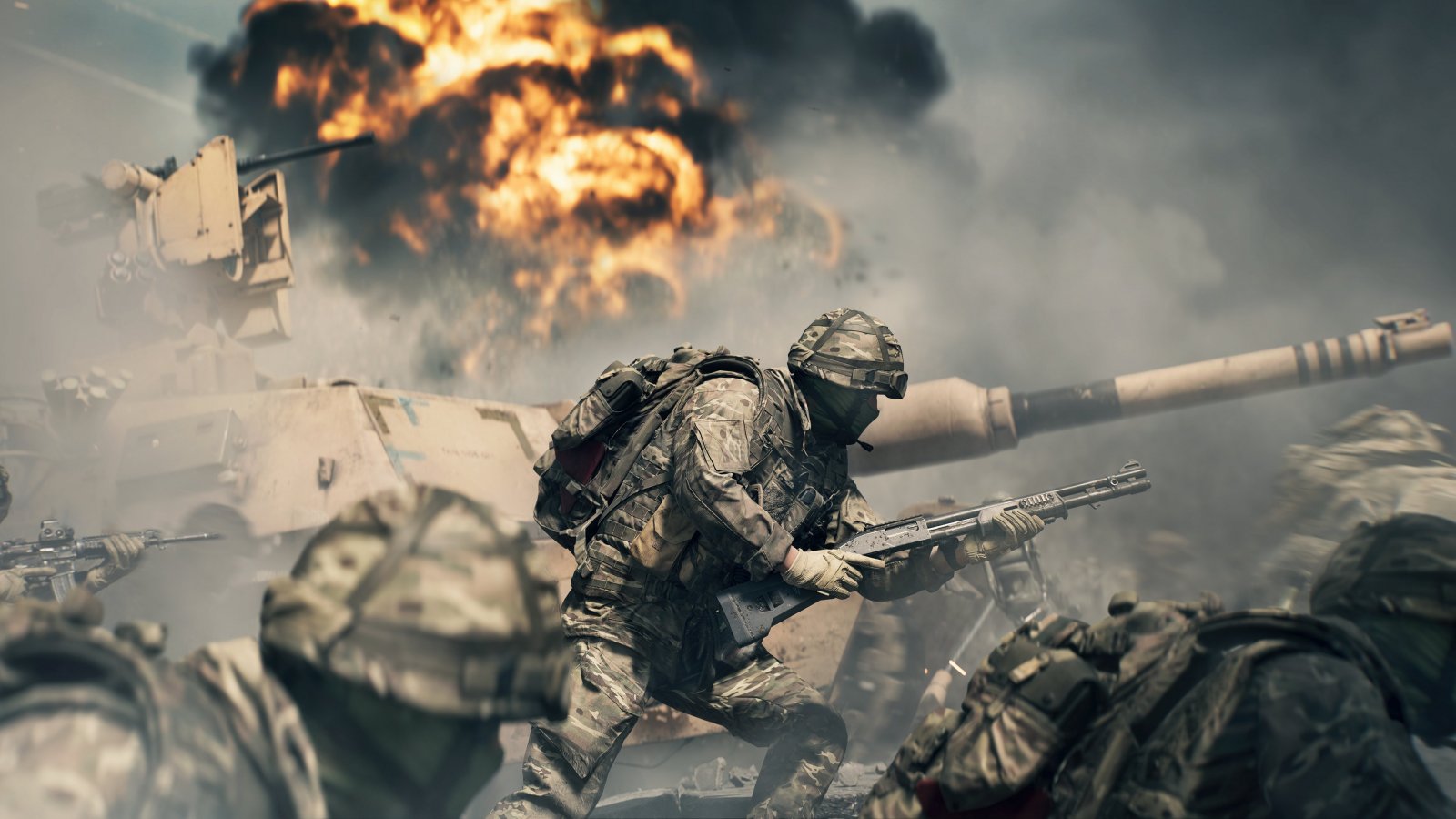 Una scena di guerra di Battlefield 6