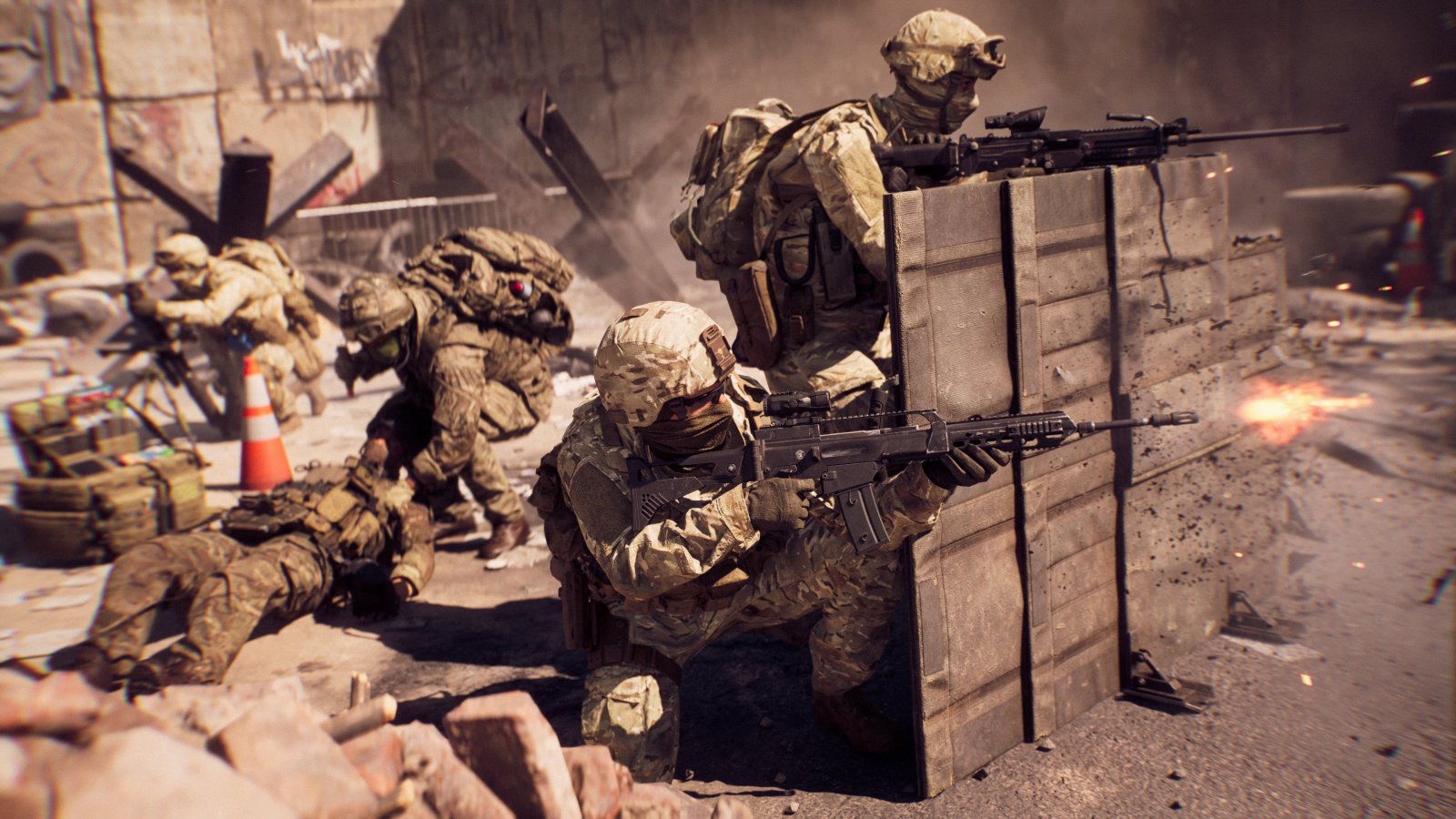 Alcuni soldati in Battlefield 6