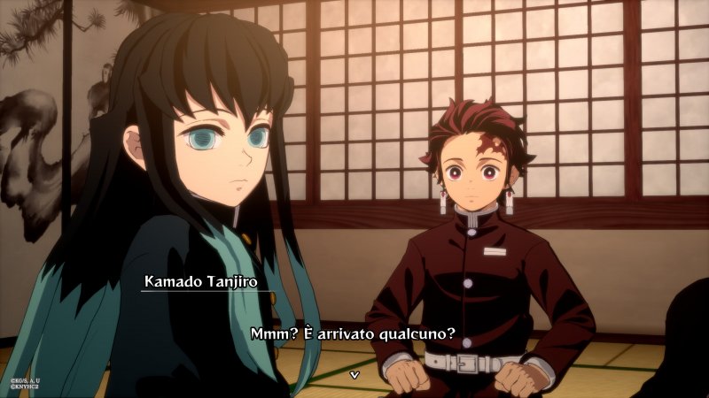 Tanjiro alle prese con Muichiro in Demon Slayer: Kimetsu no Yaiba - The Hinokami Chronicles 2