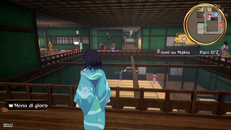 Le sezioni esplorative della modalità Storia di Demon Slayer: Kimetsu no Yaiba - The Hinokami Chronicles 2 lasciano ancora parecchio a desiderare