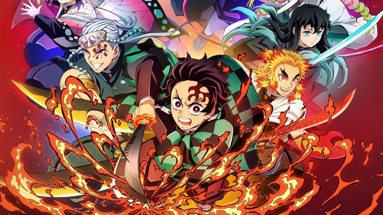 Alcuni dei personaggi di Demon Slayer: Kimetsu no Yaiba - The Hinokami Chronicles 2