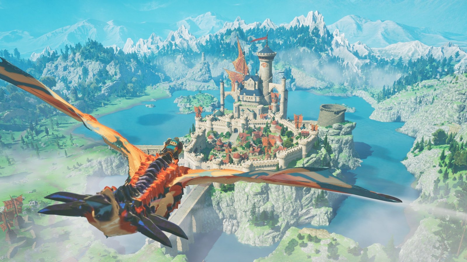Un fantastico scenario di Monster Hunter Stories 3
