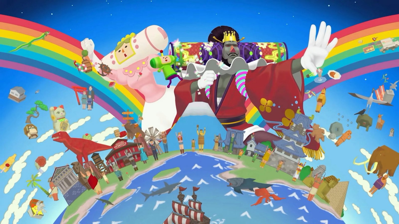 La copertina di Once Upon a Katamari
