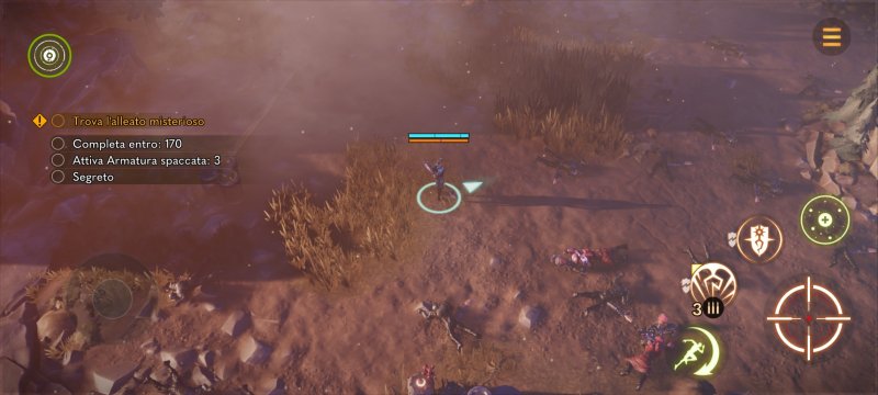 Una delle ambientazioni di Blood Line: A Rebel Moon Game