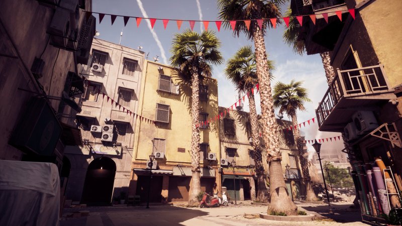 Saints Quarter è una mappa ambientata nella Città Vecchia di Gibilterra pensata per gli scontri ravvicinati