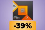 AMD Ryzen 7 7800X3D: 8 Core, 16 Thread e 5Ghz in modalità Turbo in maxi offerta - Notizia