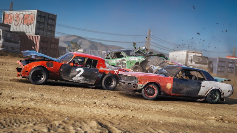 Gli schianti di Wreckfest 2