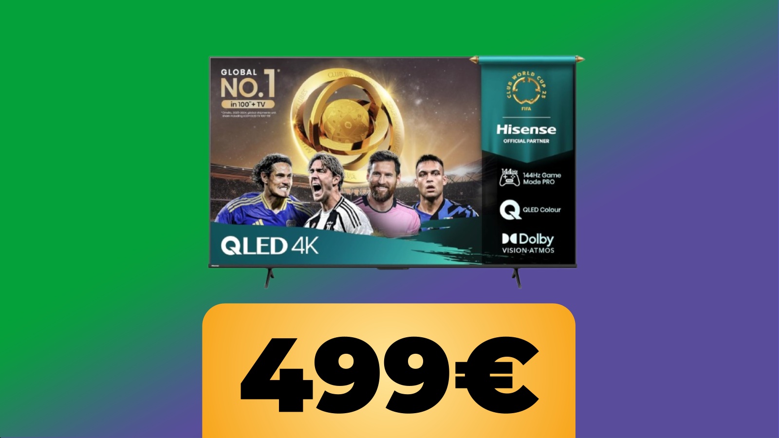 Smart TV Hisense 55E7Q PRO QLED