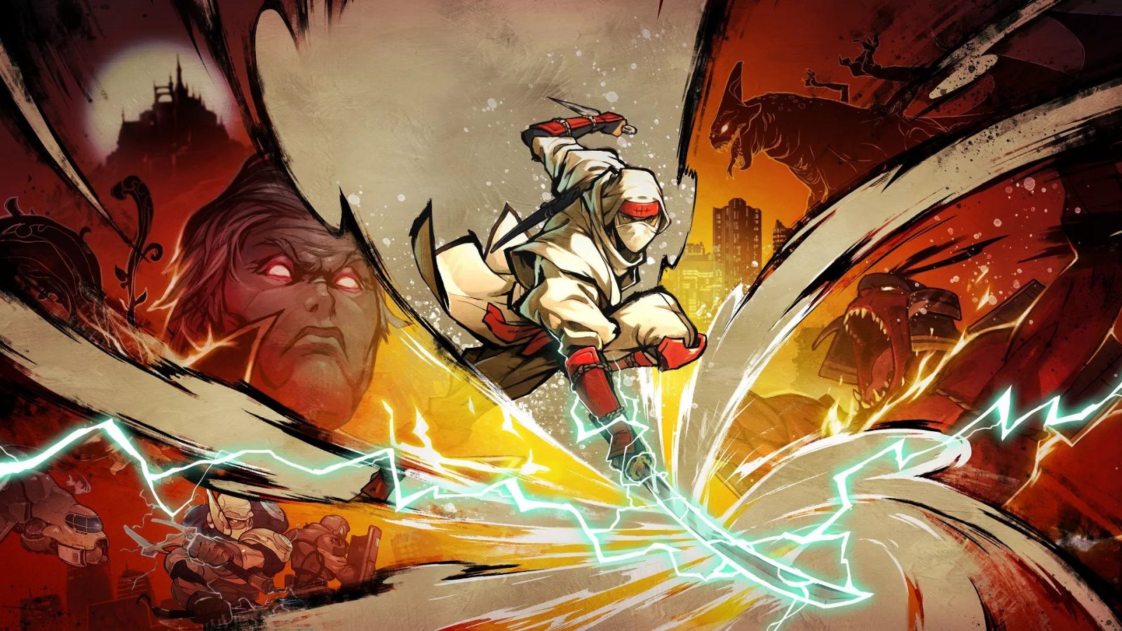 L'artwork di Shinobi: Art of Vengeance