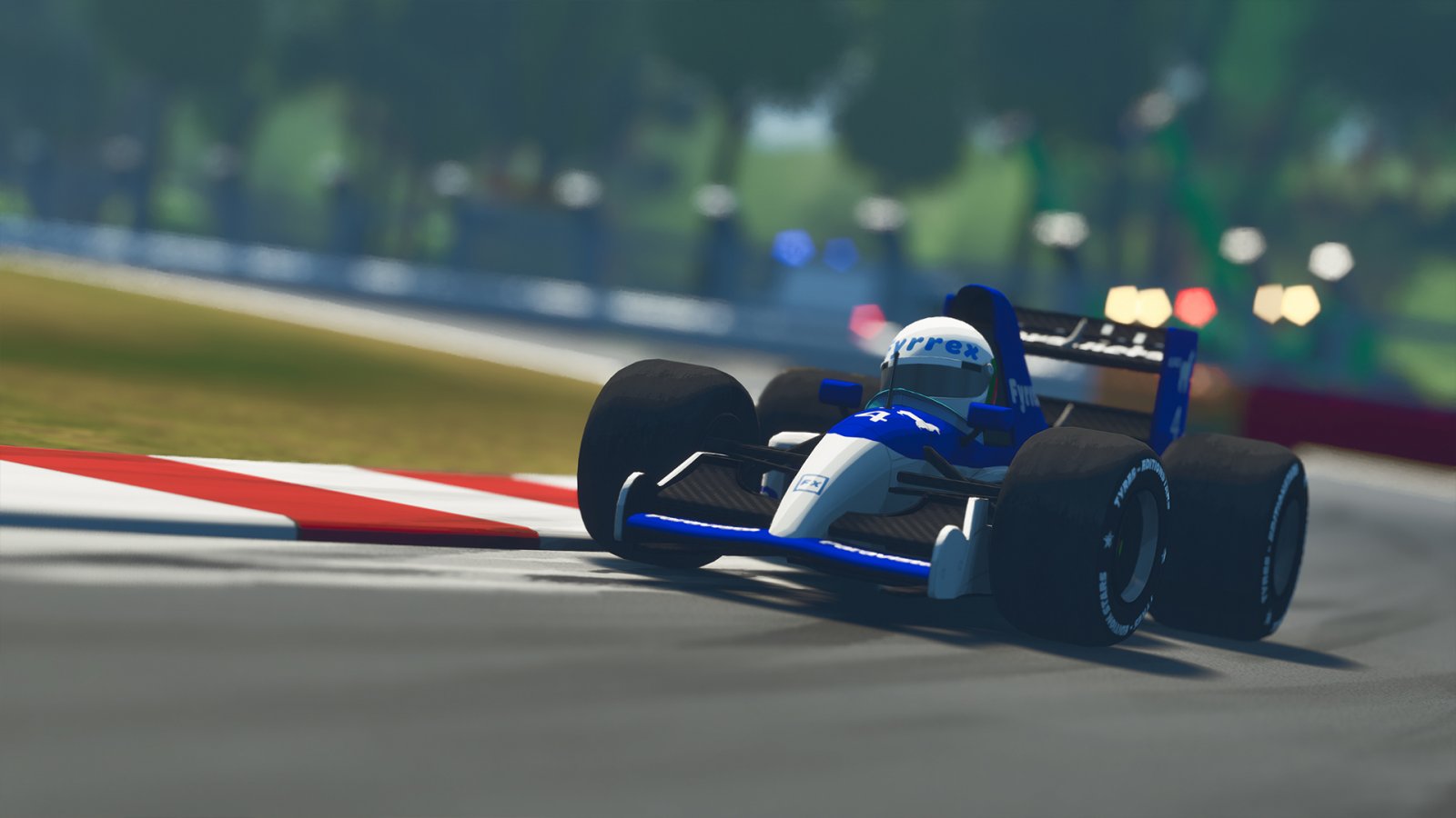Una delle vetture di Formula Legends