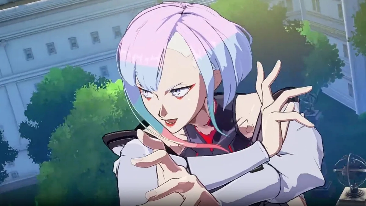 Lucy da Cyberpunk: Edgerunners in Guilty Gear - Strive -