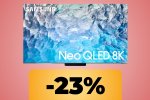 Il cinema alla maniera di Samsung direttamente a casa tua: smart TV QLED 8K al suo minimo storico - Notizia