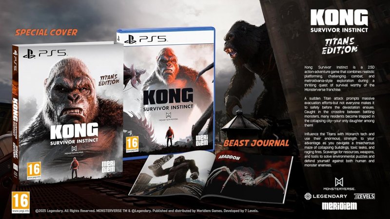 I contenuti della Titans Edition di Kong Survivor Instinct I contenuti della Titans Edition di Kong Survivor Instinct
