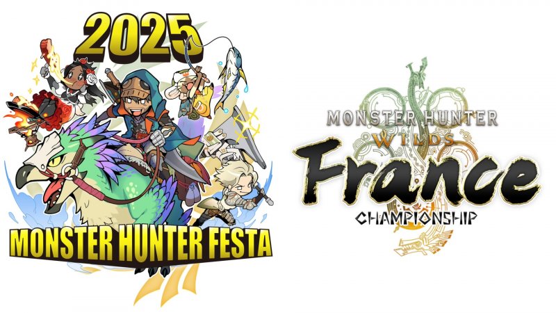 Il logo della Monster Hunter Festa e del Monster Hunter Wilds France Championship Il logo della Monster Hunter Festa e del Monster Hunter Wilds France Championship