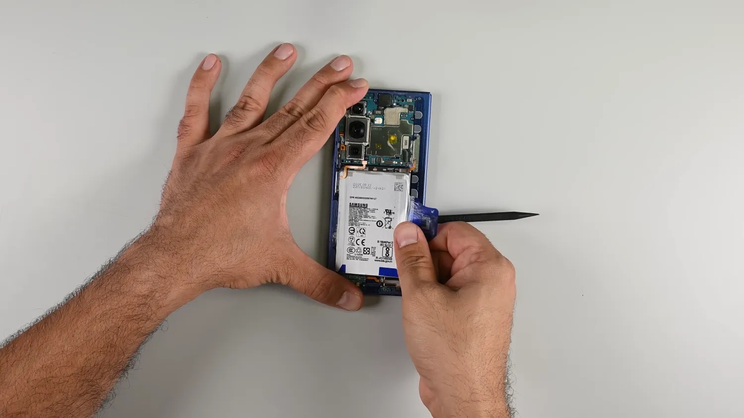 Galaxy Z Fold 7 smontaggio