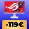 ASUS ROG Strix XG27ACS-W: il monitor QHD 180Hz da 27 pollici è in offerta su Amazon