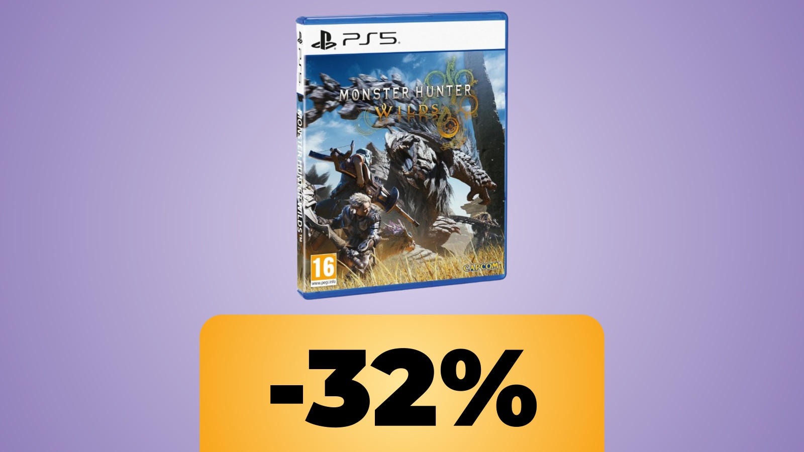 Monster Hunter Wilds è al suo minimo storico su Amazon: assicurati la versione PS5
