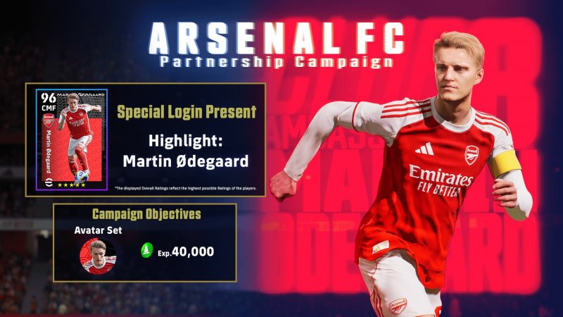 L'evento legato a Martin Ødegaard in eFootball L'evento legato a Martin Ødegaard in eFootball