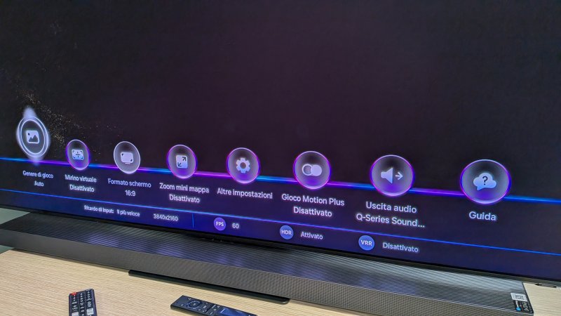 La game bar Samsung di Tizen OS La game bar Samsung di Tizen OS