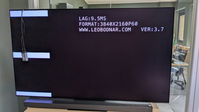 Il test Leo Bodnar in 4K a 60 Hz Il test Leo Bodnar in 4K a 60 Hz