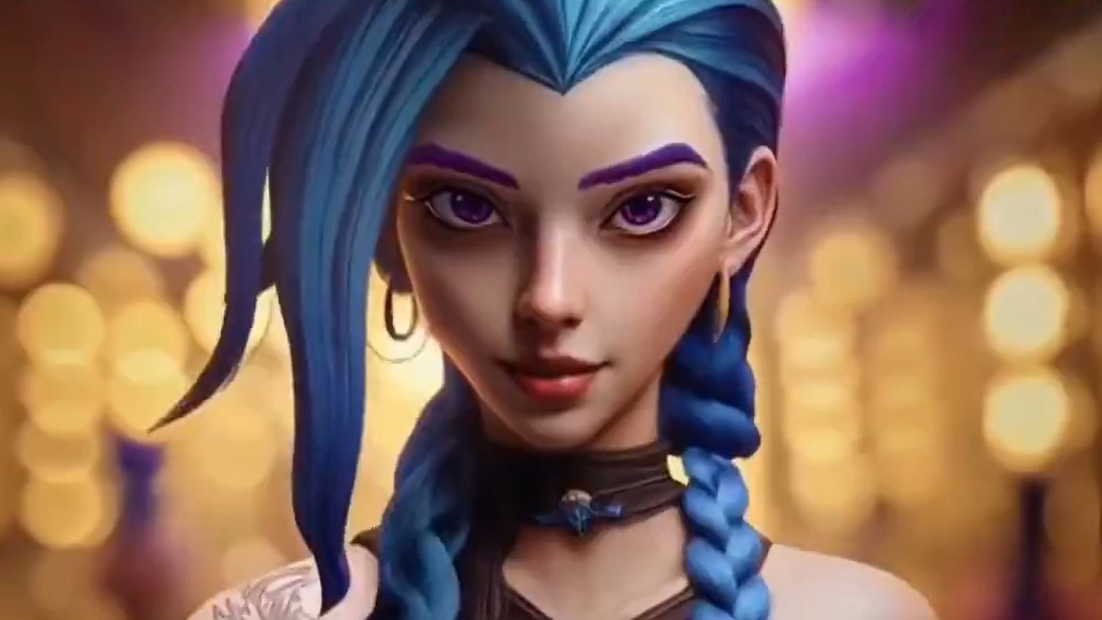 Un'immagine dal trailer in IA di League of Legends: Wild Rift