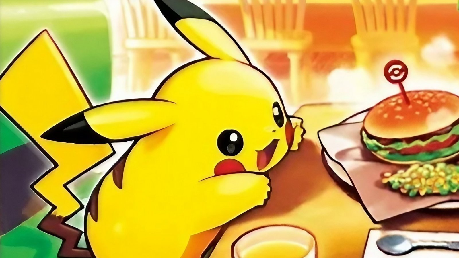 Pikachu su una delle carte della promo di McDonald's Japan