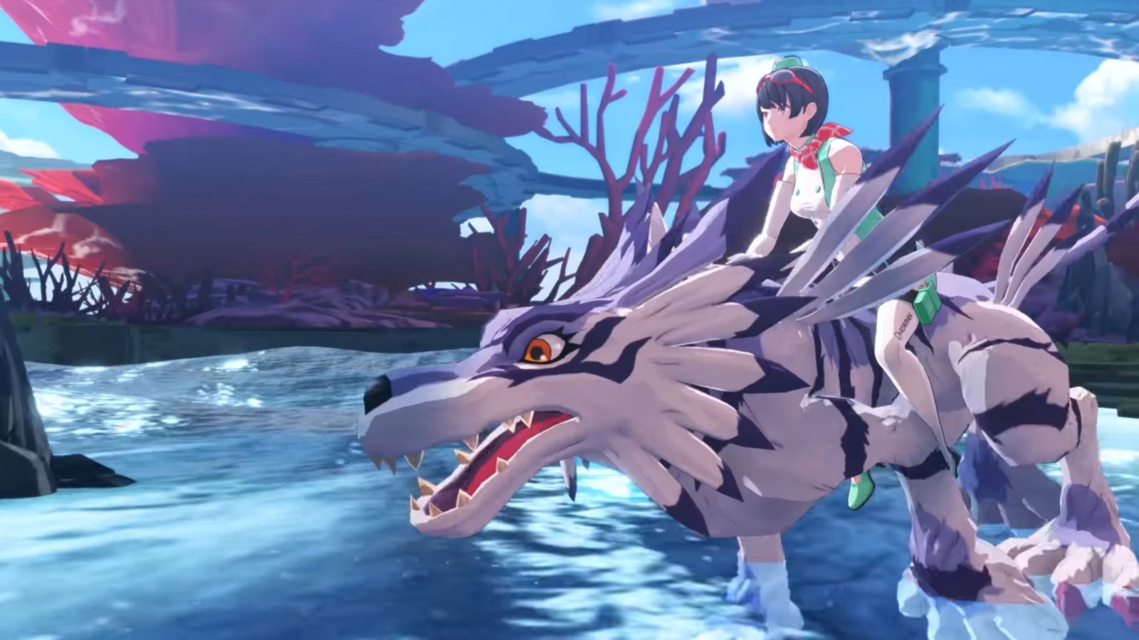 Digimon Story: Time Stranger presenta il DigiRide in un trailer, con cavalcature di terra, mare e volanti