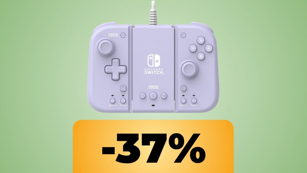Offerta Lampo su Amazon: Split Pad Compact di Hori al Prezzo Più Basso di Sempre per Nintendo Switch!
