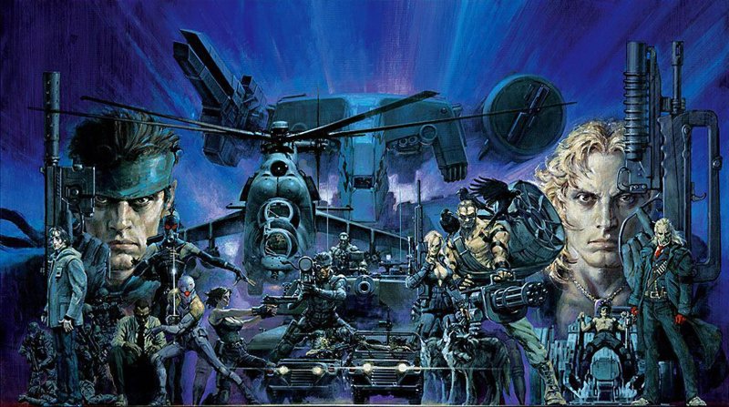 Nell'immagine qui sopra trovate un raro artwork di Noriyoshi Ohrai dedicato a Metal Gear Solid: The Twin Snakes